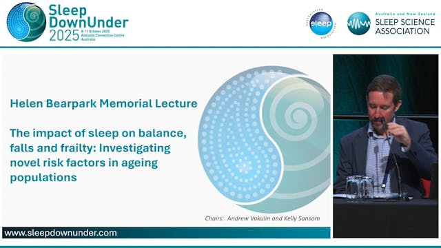 The interplay between sleep, balance,...
