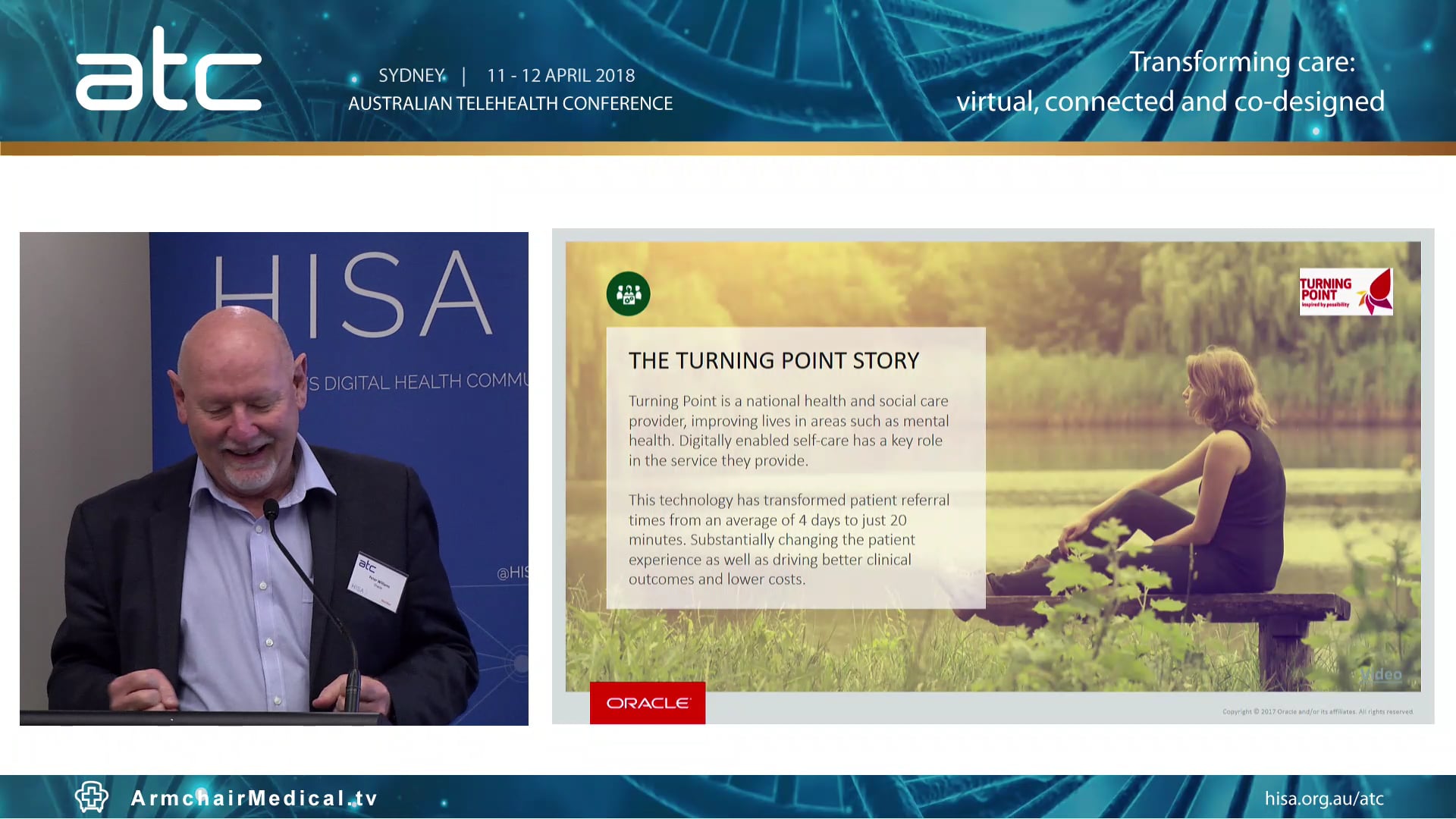 Advanced technologies addressing mental health and drug use Peter Williams Healthcare Innovation Advisor, Oracle