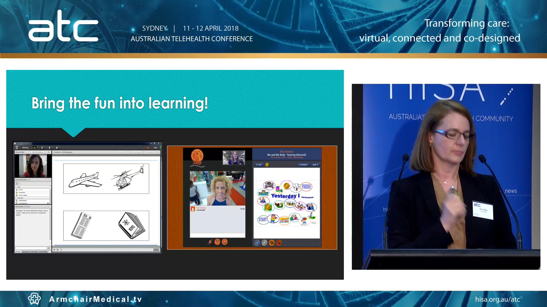 Telehealth changing speech therapy - co-design principles leading the way Silvia Pfeiffer CEO, Coviu Global