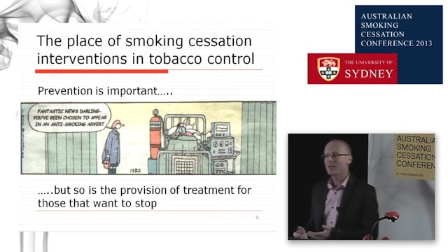 Evidence based smoking cessation the English experience Dr Andy McEwen
