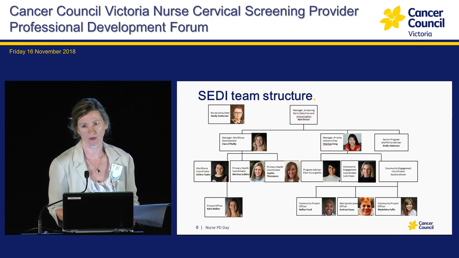 Welcome Clare O’Reilly - Manager, Workforce Development, Cancer Council Victoria