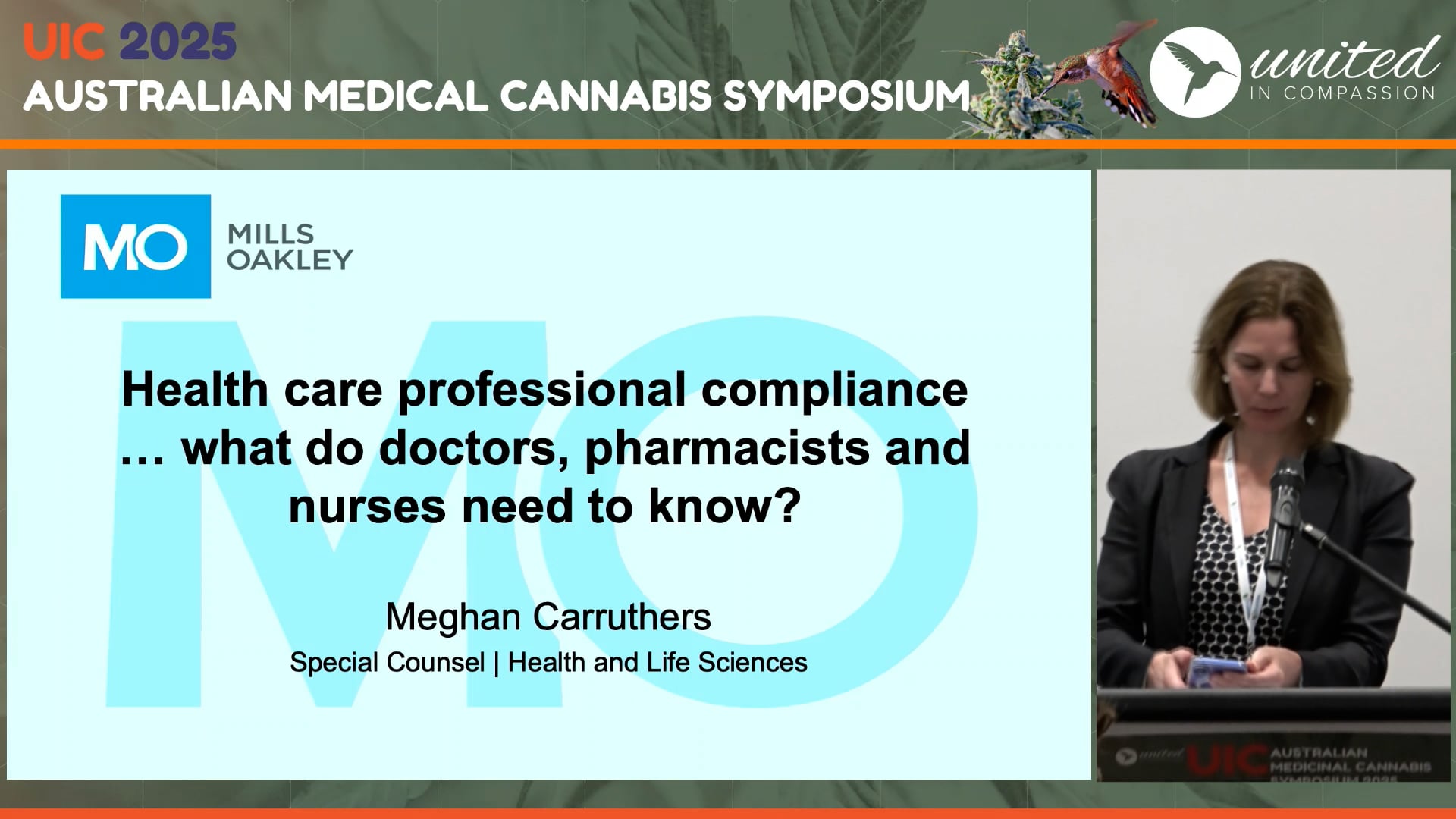 Hung out to dry how medicinal cannabis clinics leave HCPs exposed Ms Megan Carruthers