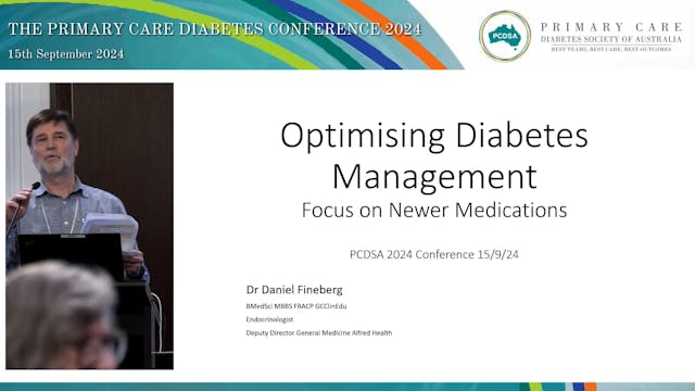 Optimising Diabetes Management Focus ...