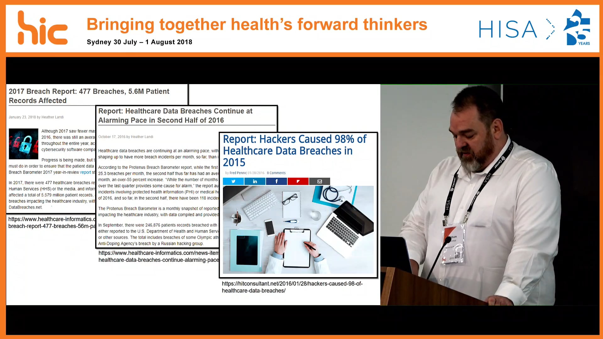 Secure health chain Tom Pitham