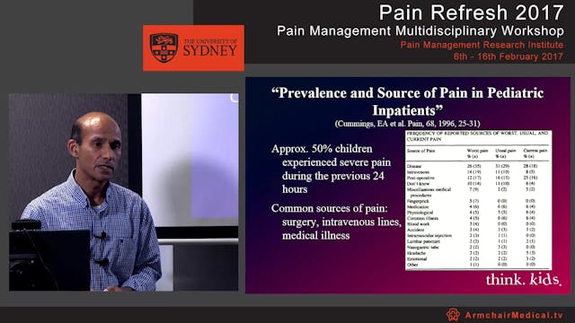 Pain management in children Dr Jonath...