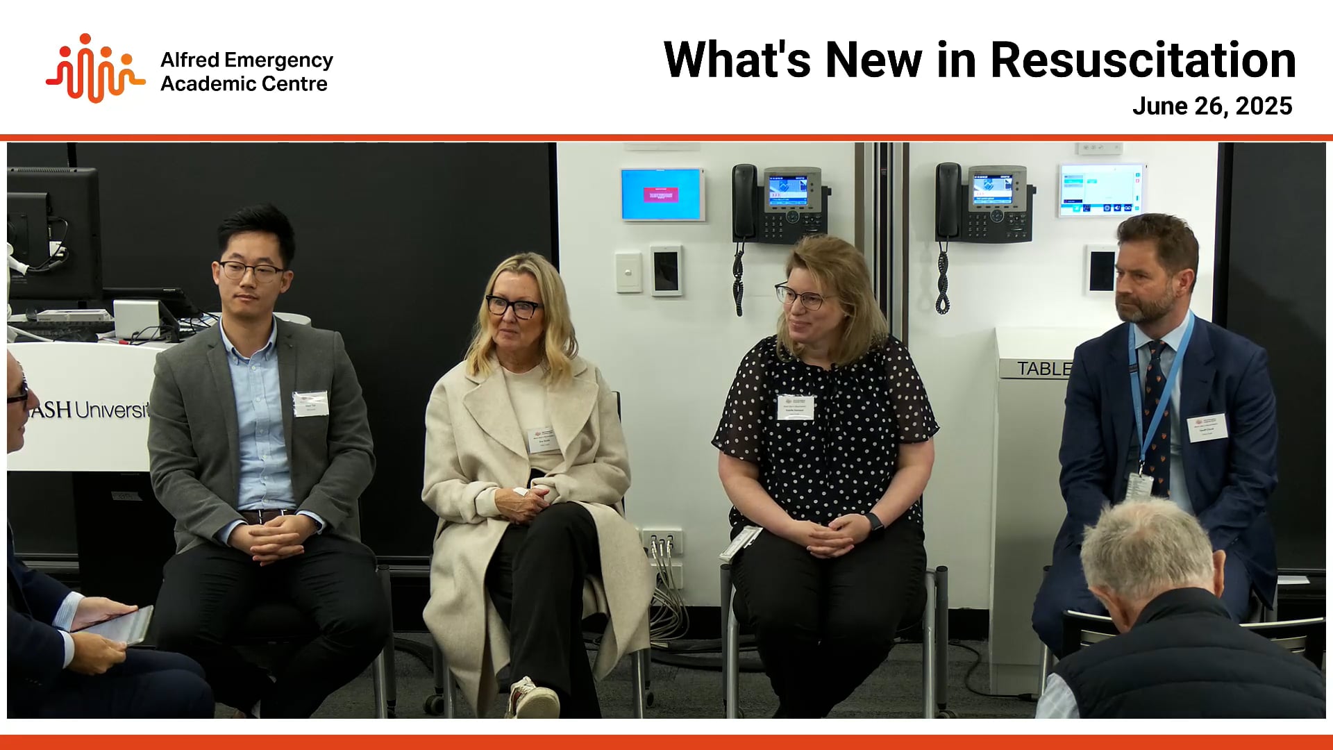 Neurology (Stroke) Q&A Professor Geoff Cloud, Estelle Hamson, Sue Smith, Peter Tan