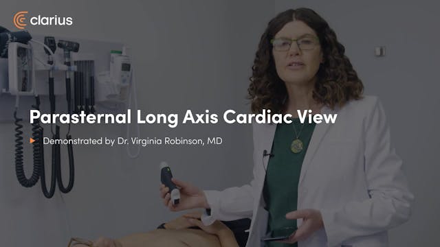 Parasternal Long Axis Cardiac View