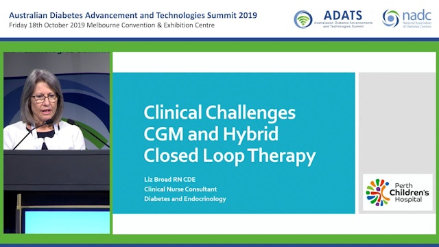 Clinical learning from new technologies - CGM and HCL Elizabeth Broad
