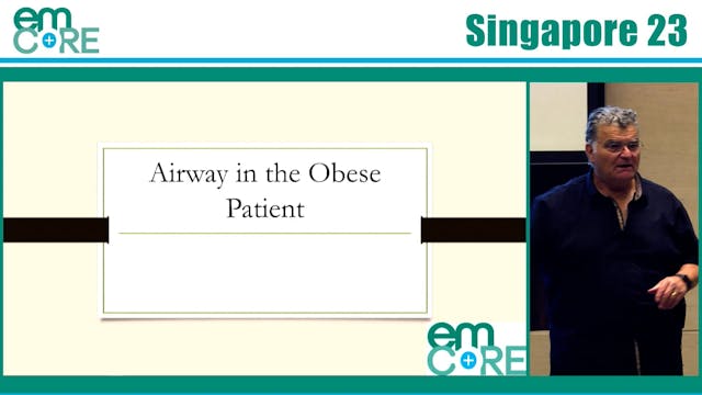 Airway - The Obese Patient Dr Adam Mi...