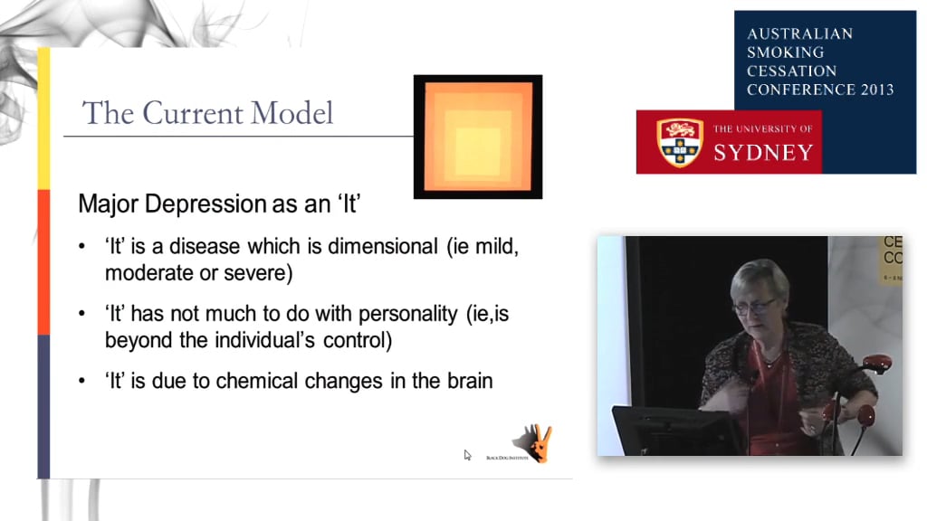 Smoking and depression Prof Kay Wilhelm