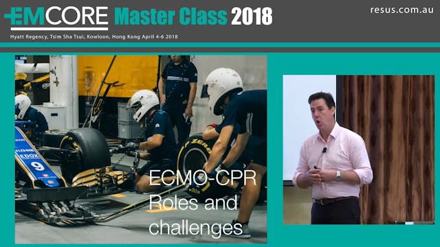 ECMO 2018 Dr James Edwards