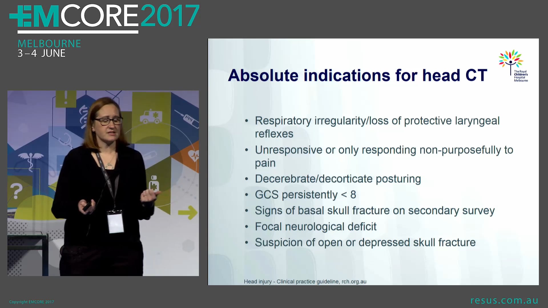 Acute management of paediatric head injury Dr Claire Wilkin Paediatric Emergency Physician Royal Children's Hospital