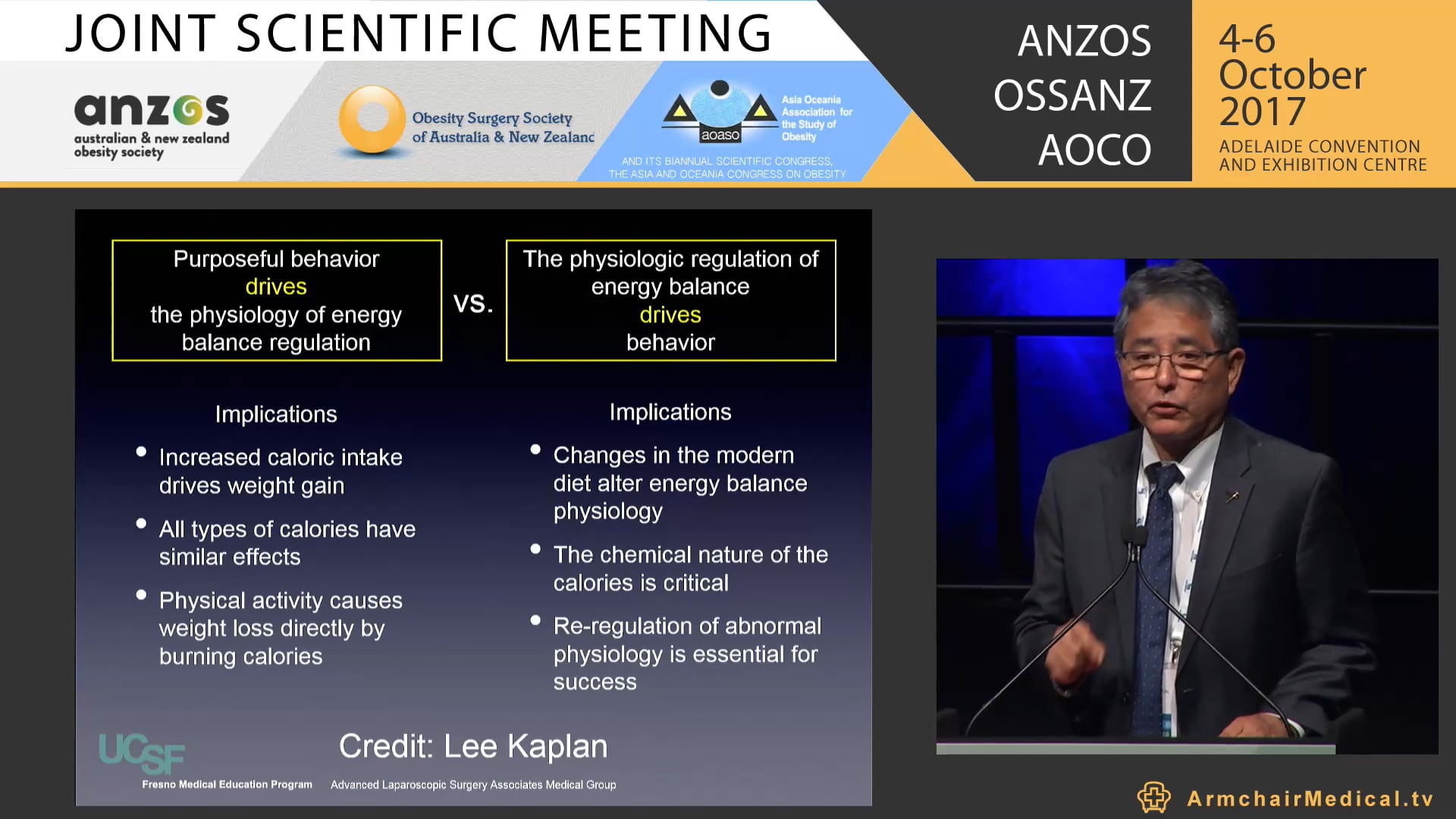 World perspective on the role of bariatric surgery - Clin Prof Kelvin Higa