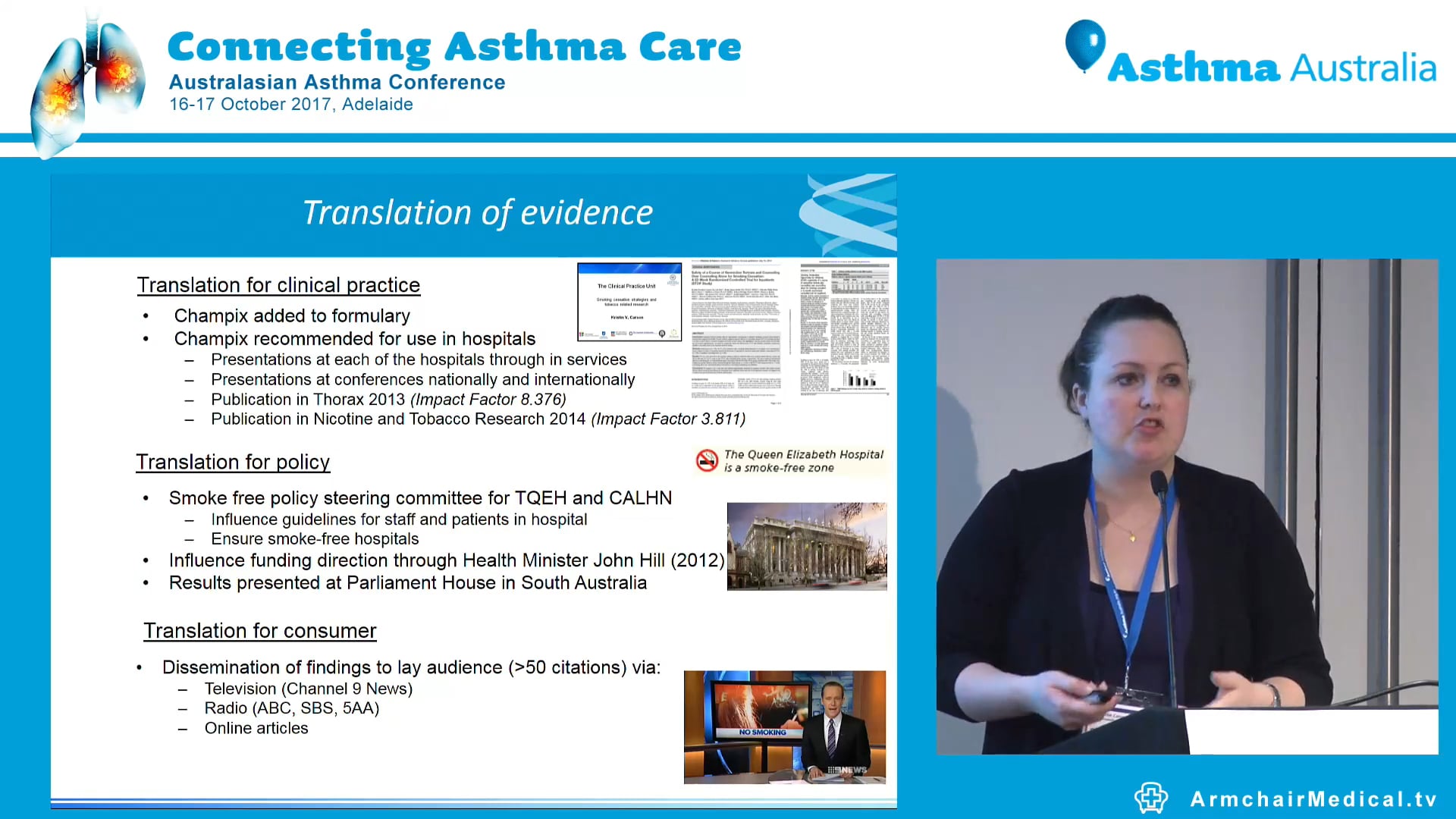 Tips and Tricks to implementing a smoking cessation strategy Dr Kristin Carson