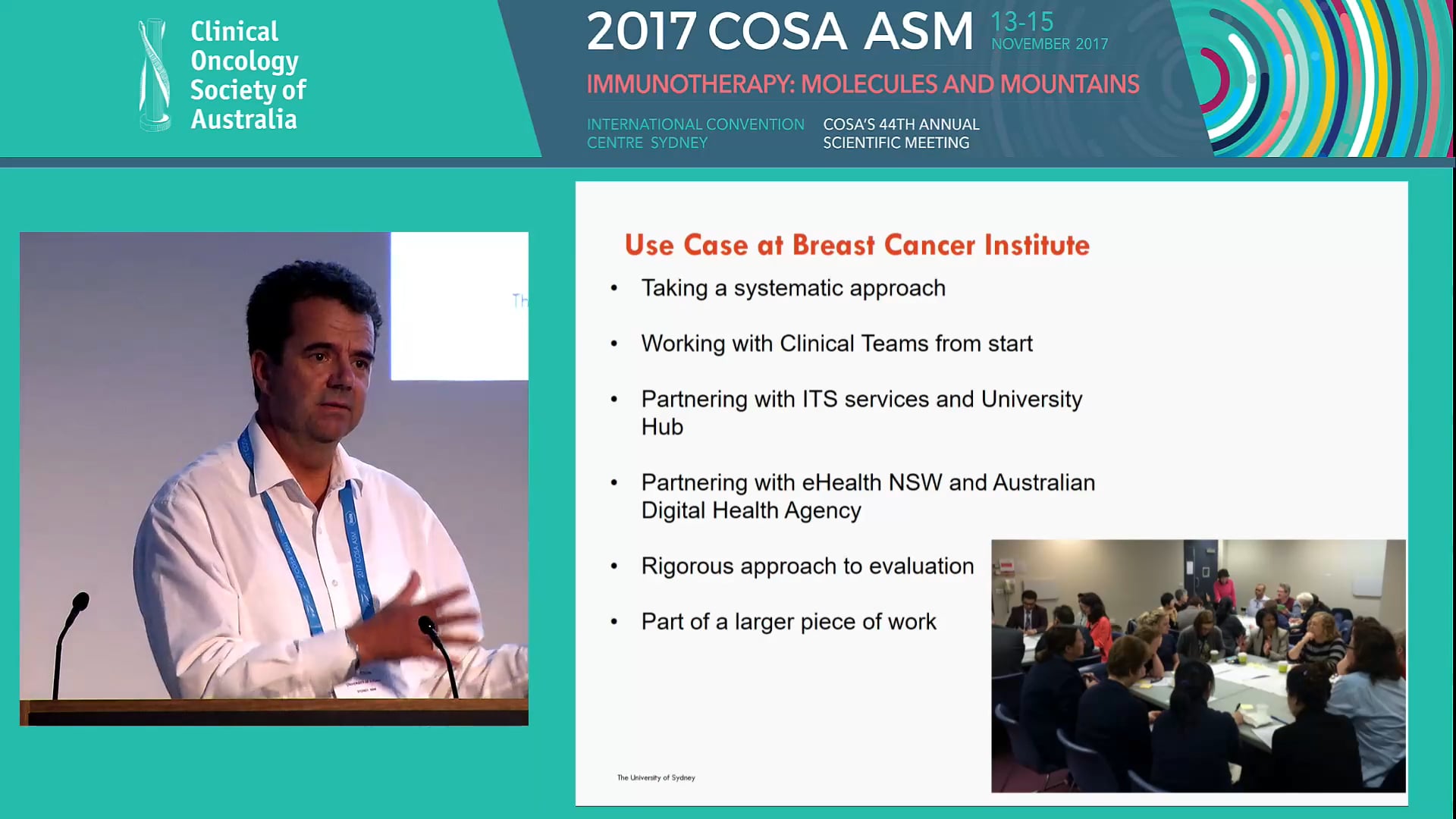 Using data to drive change in breast cancer care Tim Shaw