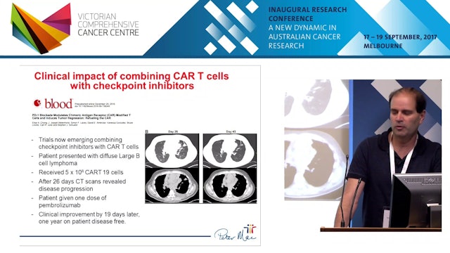 New strategies for enhancing CAR T cell cancer therapy - Assoc Prof Phil Darcy