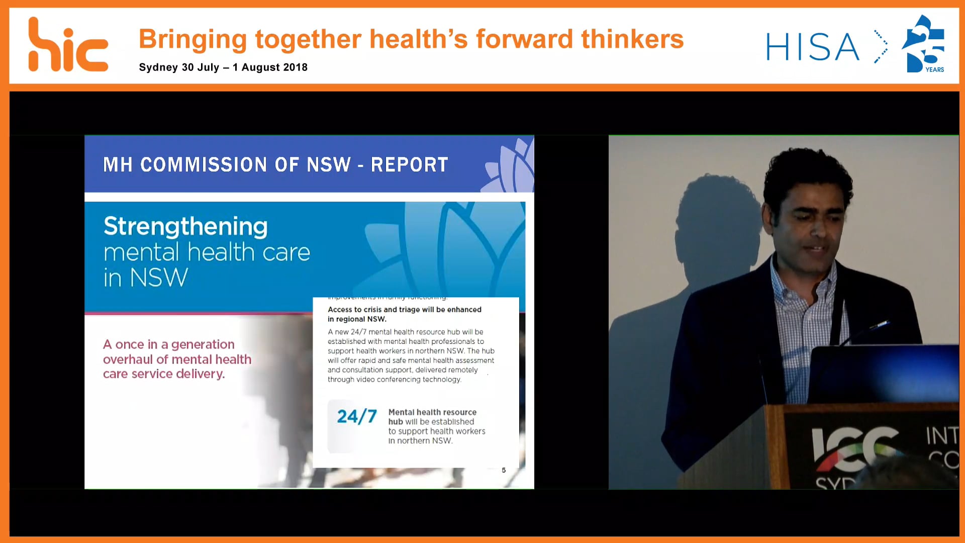 Setting up a tele-psychiatry service for rural emergency departments Dr Rahul Gupta