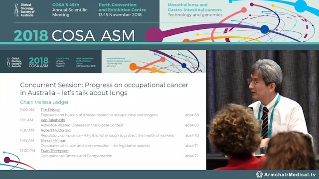 Progress on occupational cancer in Australia – let’s talk about lungs Panel Discussion