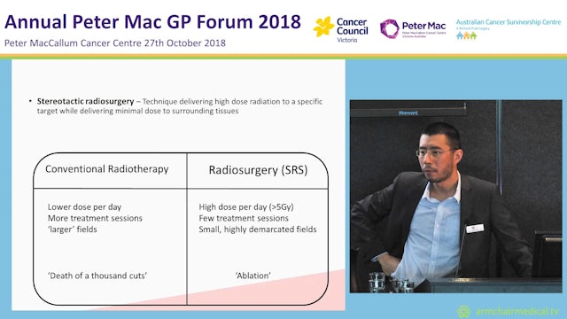 Radiotherapy for Primary Care Practitioners Dr David Kok