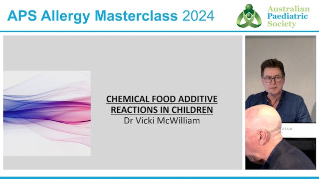 Chemical Food Addititive Reactions Vi...