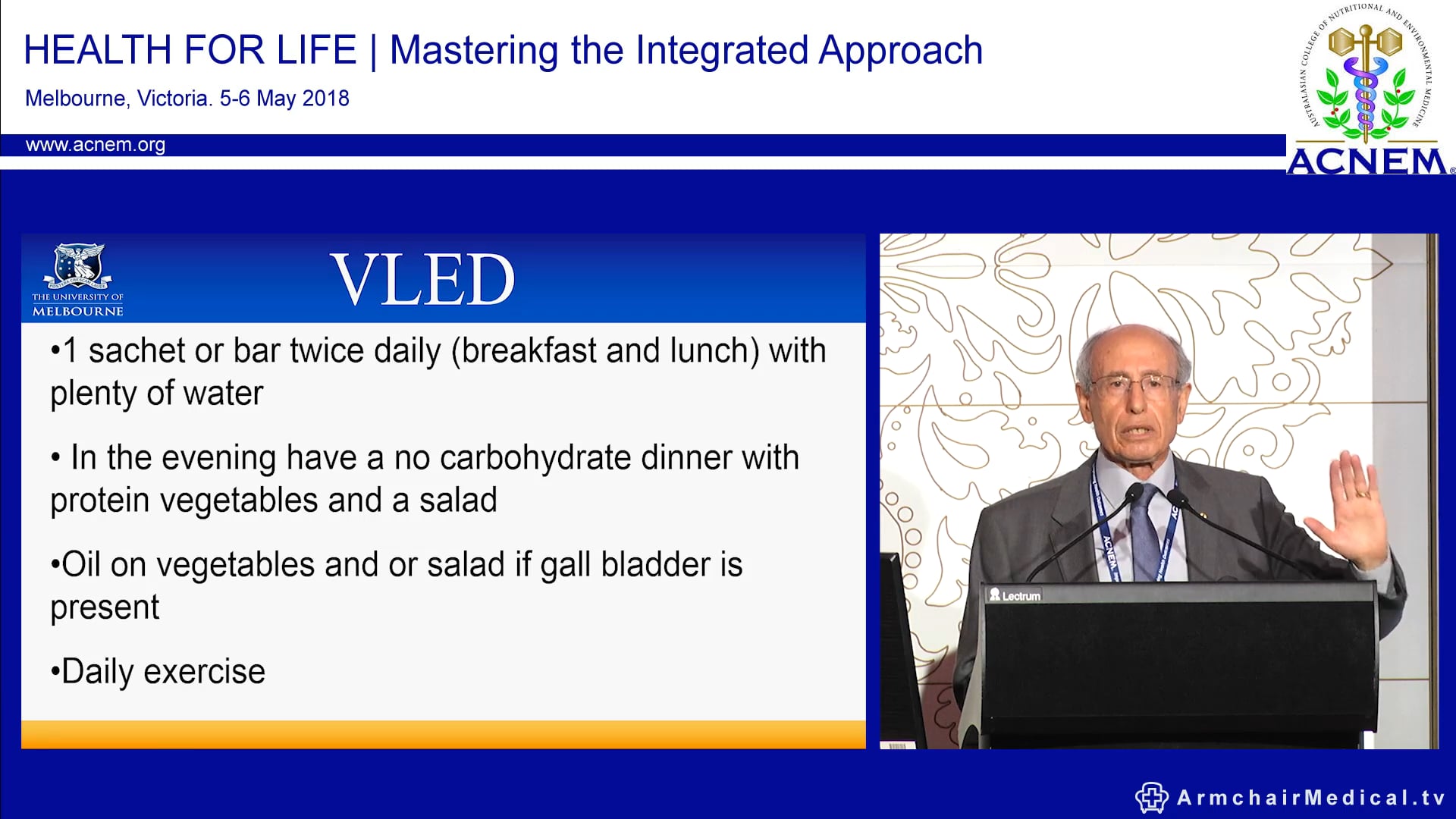 Weight gain Evidence Based Management Professor Emeritus Joseph Proietto