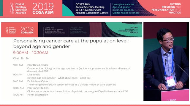 Cancer epidemiology across age spectr...
