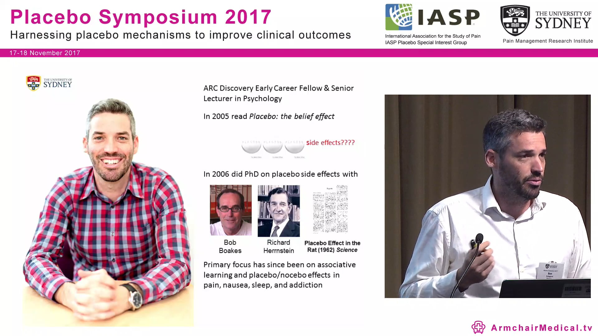 Nocebo-induced side effects when warnings harm Dr Ben Colagiuri