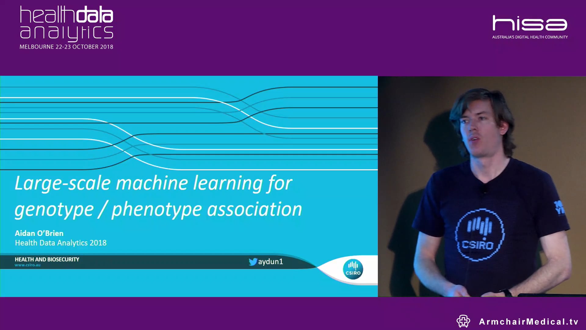 Large-scale Machine Learning for genotype  phenotype association Aidan O'Brien
