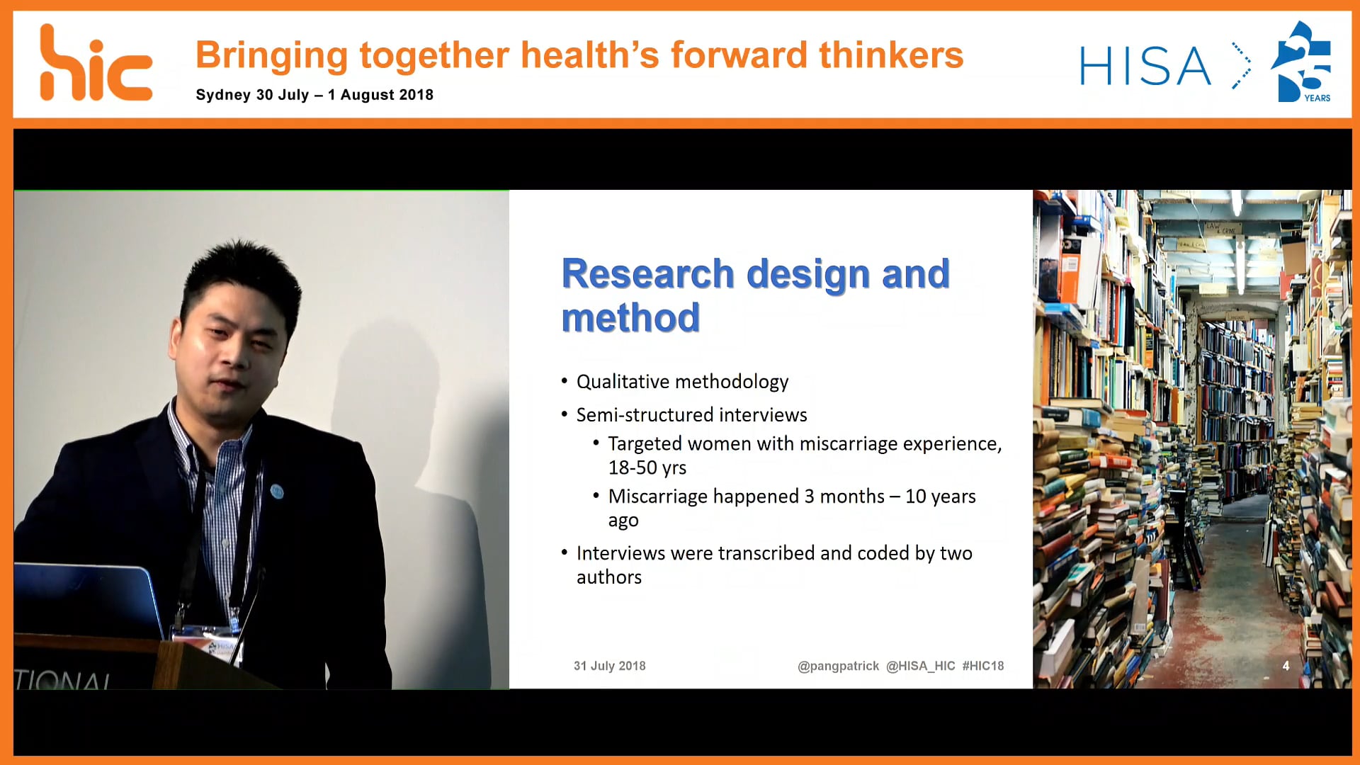 Online health seeking behaviours What information is sought by women experiencing miscarriage Dr Patrick Cheong-Iao Pang