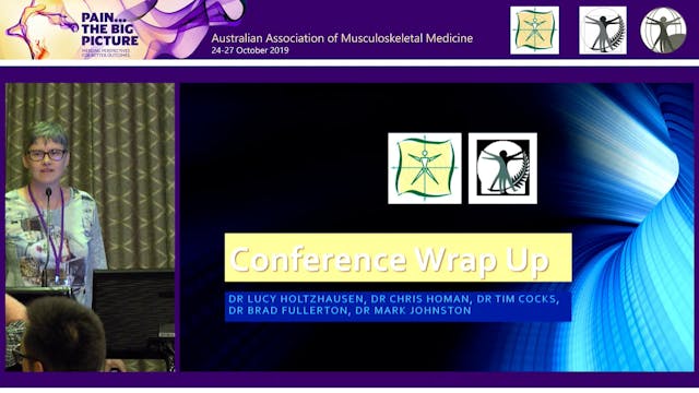 Conference Wrap Up Dr Lucy Holtzhausen