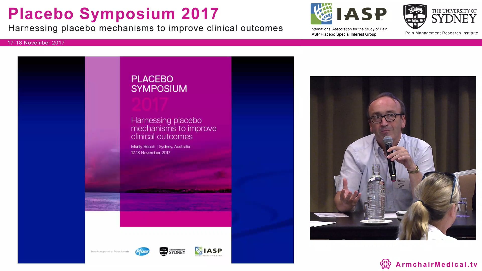 Panel & Audience Discussion Clinical Applications of Placebo and Nocebo Research Chair Prof Milton Cohen