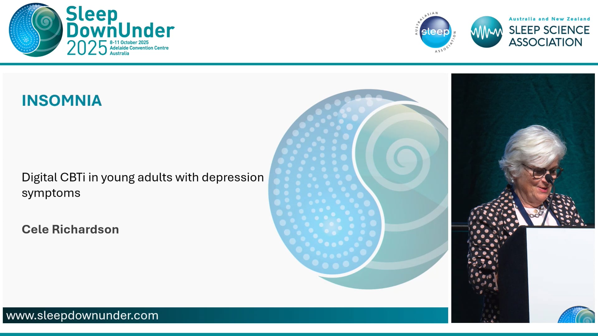Digital CBTi in young adults with depression symptoms Dr Cele Richardson
