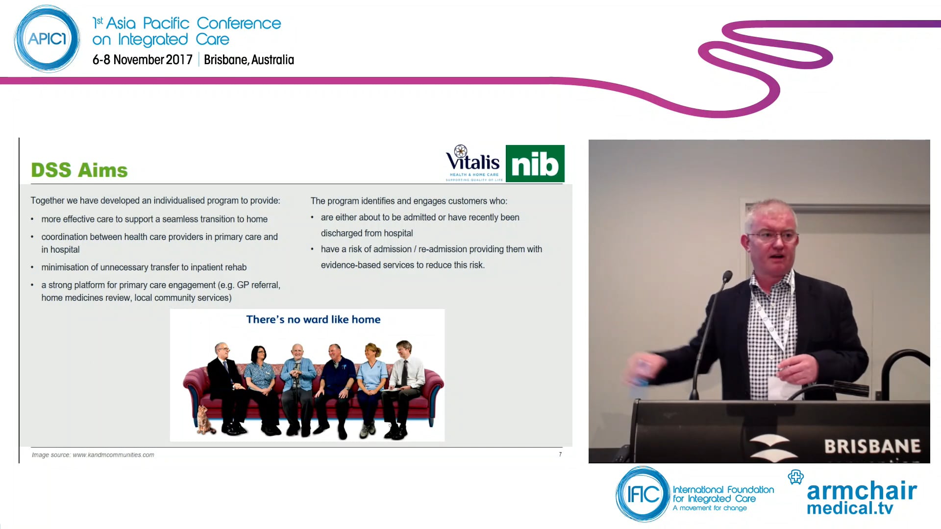 Making a difference - Patient Centered Integrated Care Discharge Support Service Donal Byrne & Voni Leighton