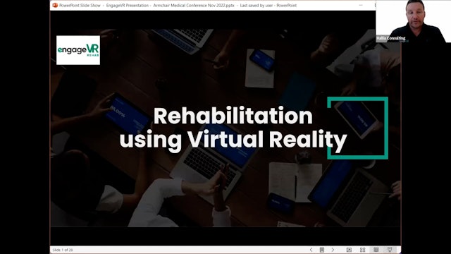 Rehabilitation Using Virtual Reality
