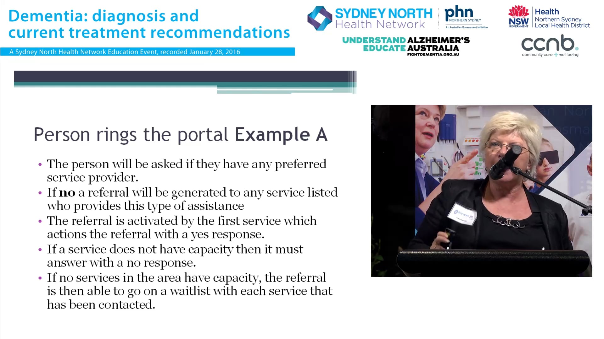 Overview of My Aged Care portal Lyn Silverstone