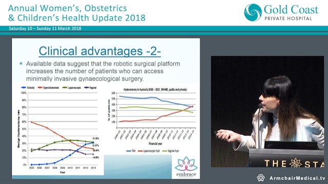 Recent advances in Gynaecology from robotic surgery to menopausal hormone therapy Dr Helen Green, Gynaecologic Oncologist