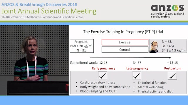 Effects of Exercise training during pregnancy in overweight and obese women Trine Moholdt