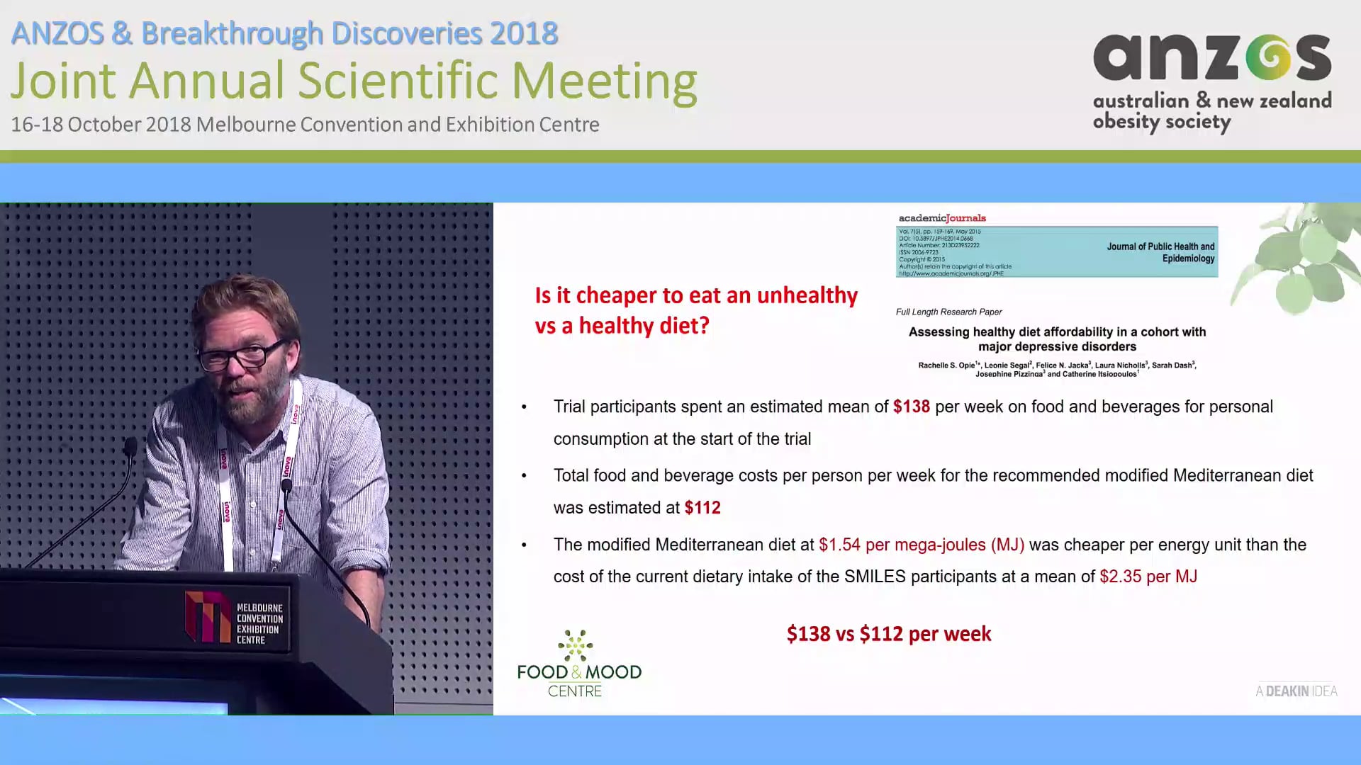 Preventing mental illness among young people opportunities emerging from systems-based obesity prevention - Steve Allender