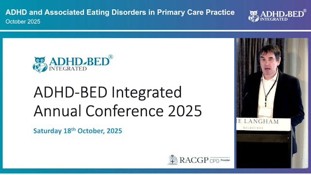 ADHD Conference Summary Dr Will Errin...