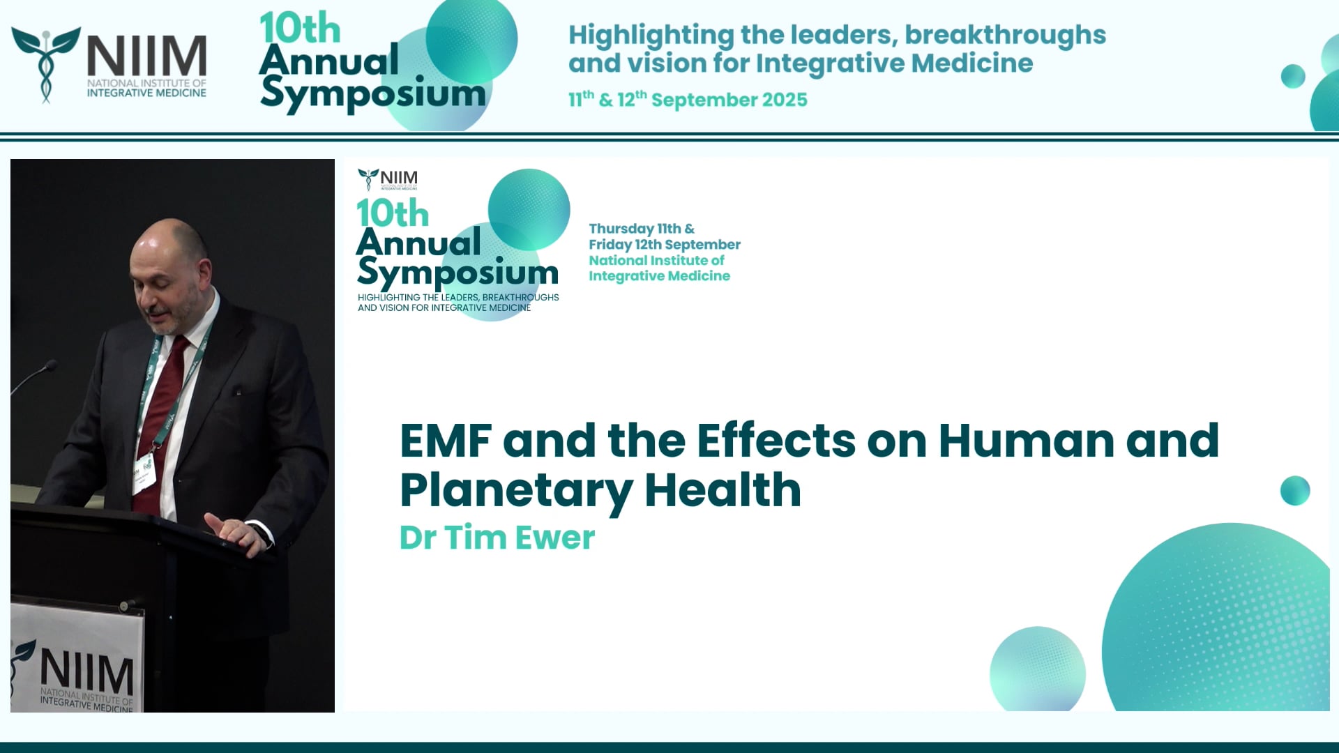 EMF and the Effects on Human and Planetary Health Dr Tim Ewer