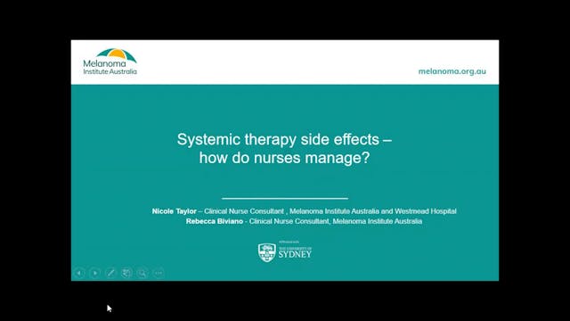 Systemic therapy side effects How do ...