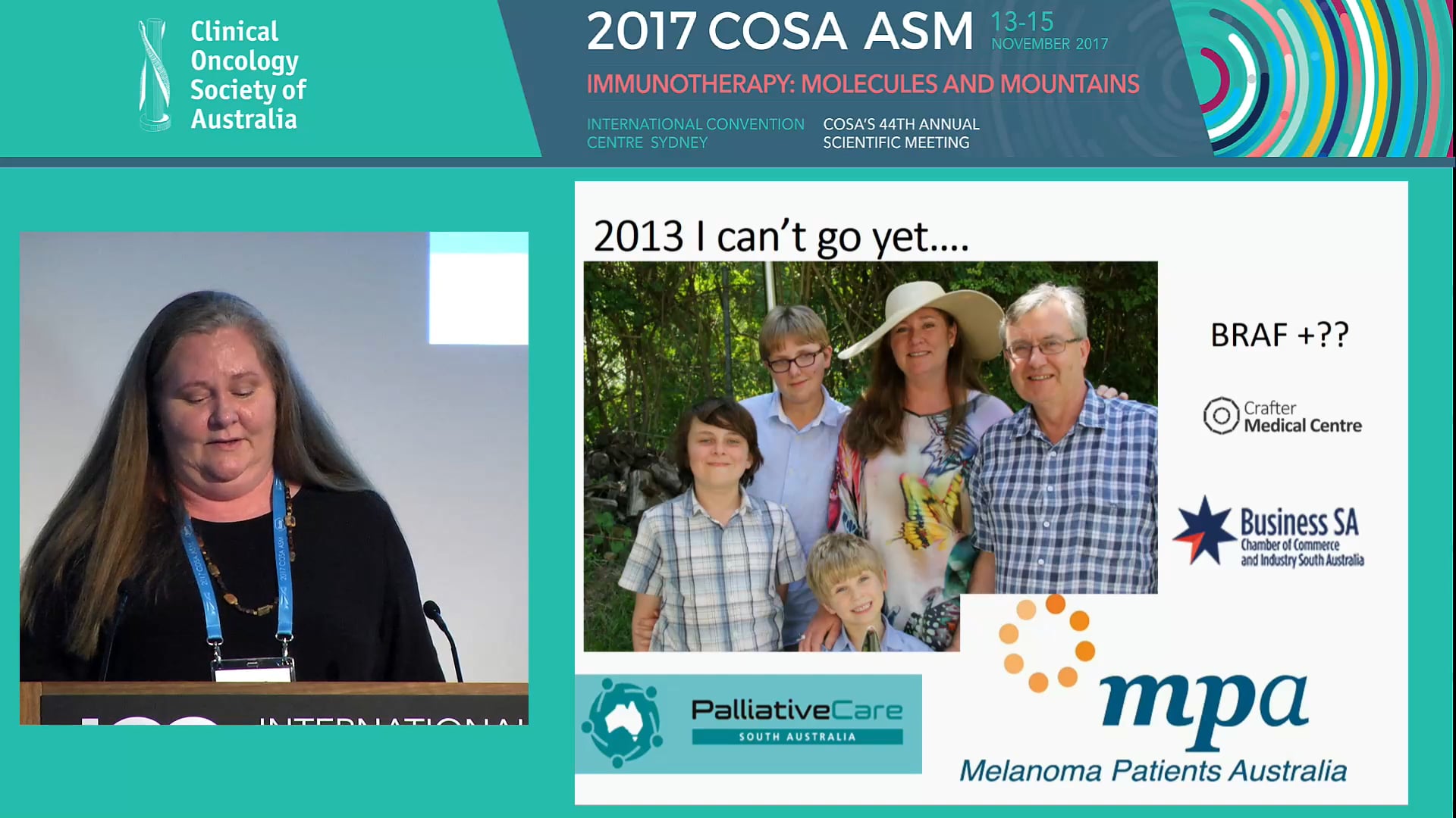 Living well with immunotherapies - the patient perspective Karen van Gorp