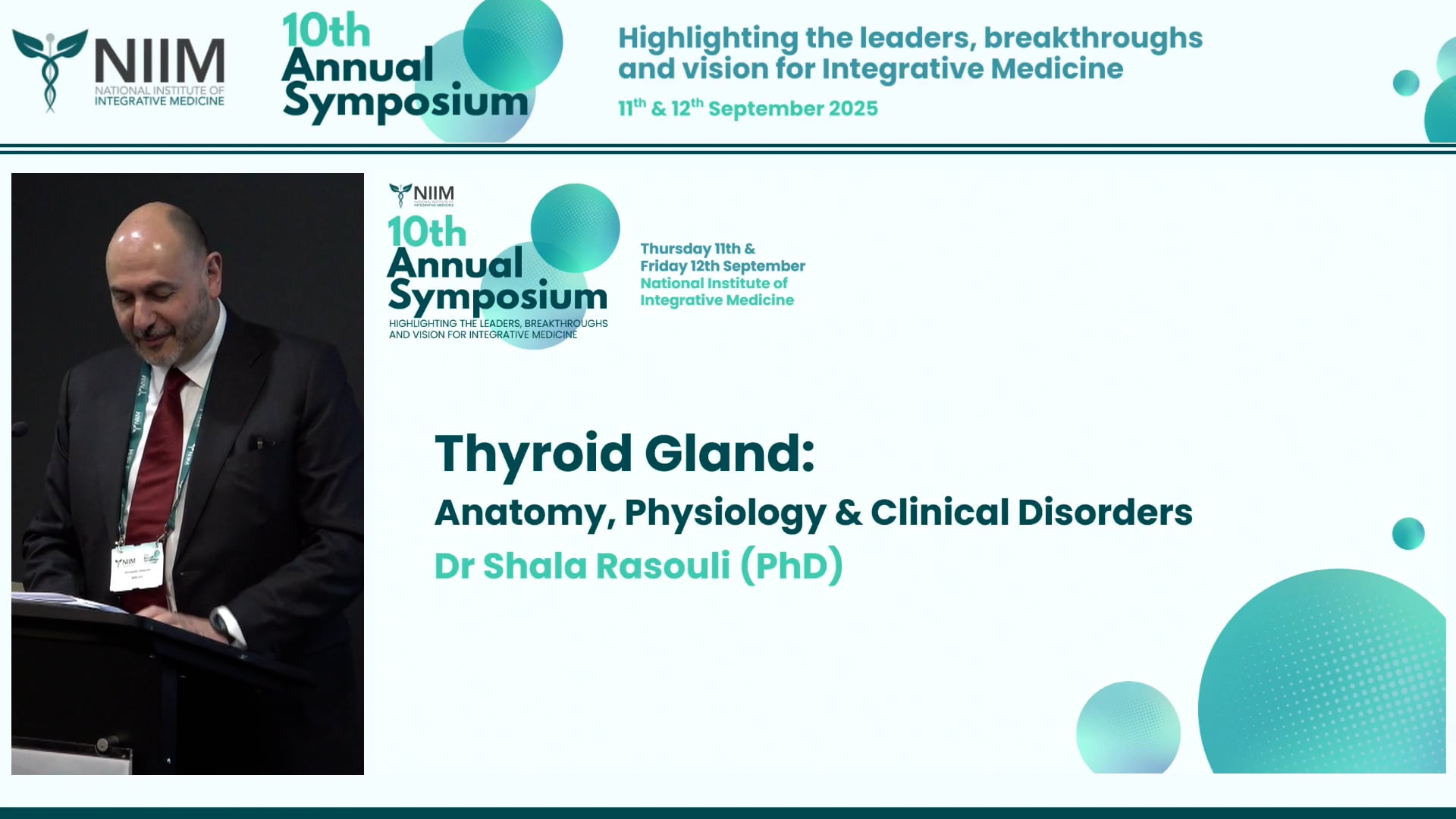 Thyroid Gland Anatomy, Physiology & Clinical Disorders Dr Shala Rasouli (PhD)