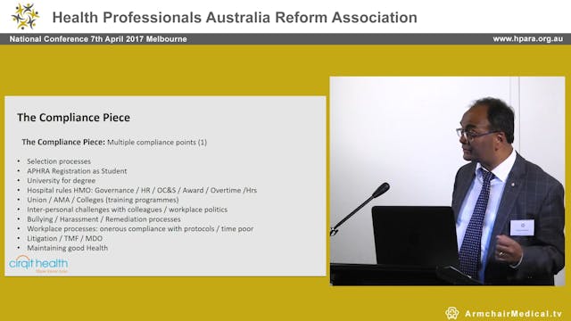 The Compliance piece doctors and “com...