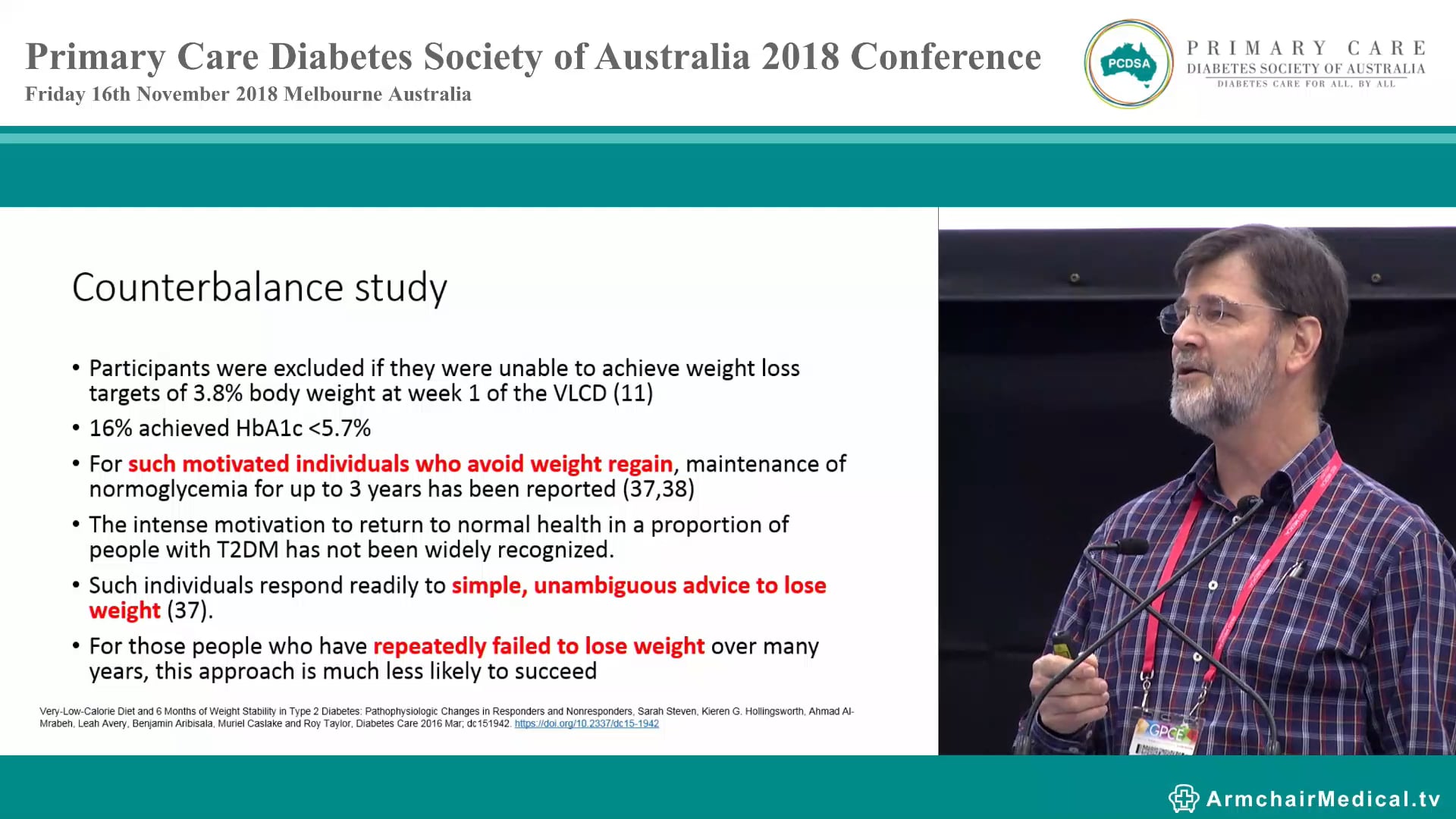 Dr Google says that you can cure me of diabetes Doctor. What do you do Dr Ralph Audehm