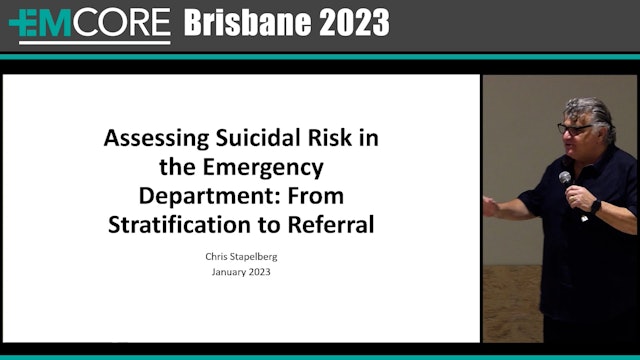 Clearing the patient with suicidal ideation Peter Kas & Chris Stapelberg
