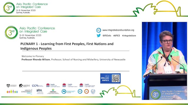 PLENARY 1 - Learning from First Peopl...