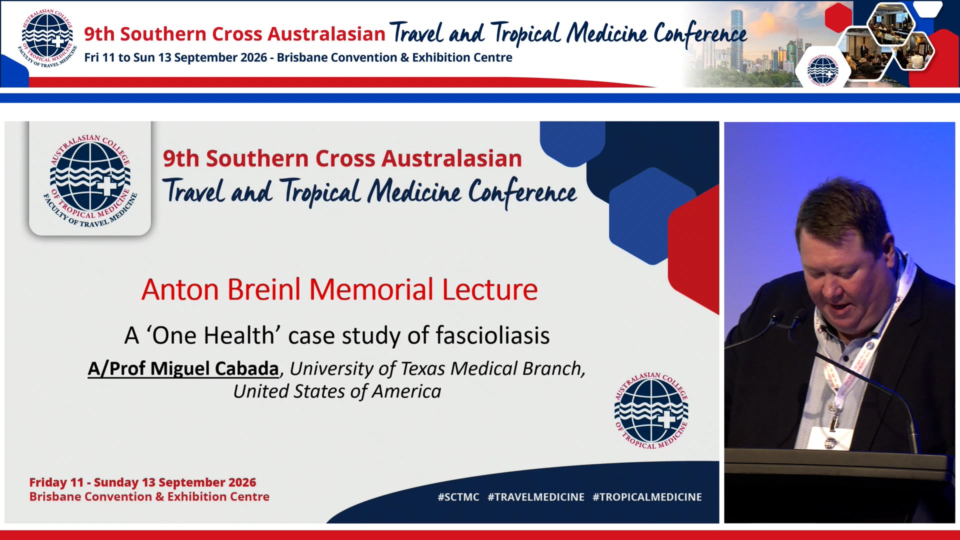 Anton Breinl Memorial Lecture A ‘One Health’ case study of fascioliasis AProf Miguel Cabada
