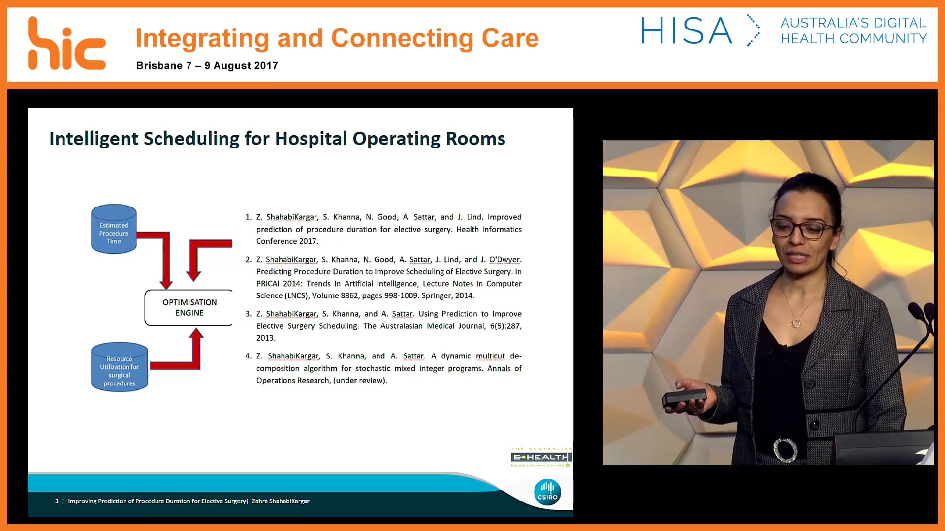 Improved prediction of procedure duration for elective surgery Dr Zahra ShahabiKargar