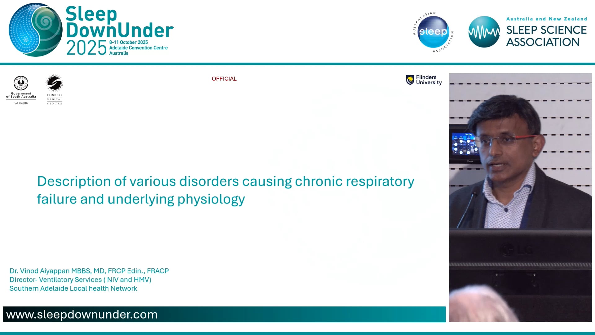 NIV Disorders Description of various disorders causing chronic respiratory failure and underlying physiology Dr Vinod Aiyappan